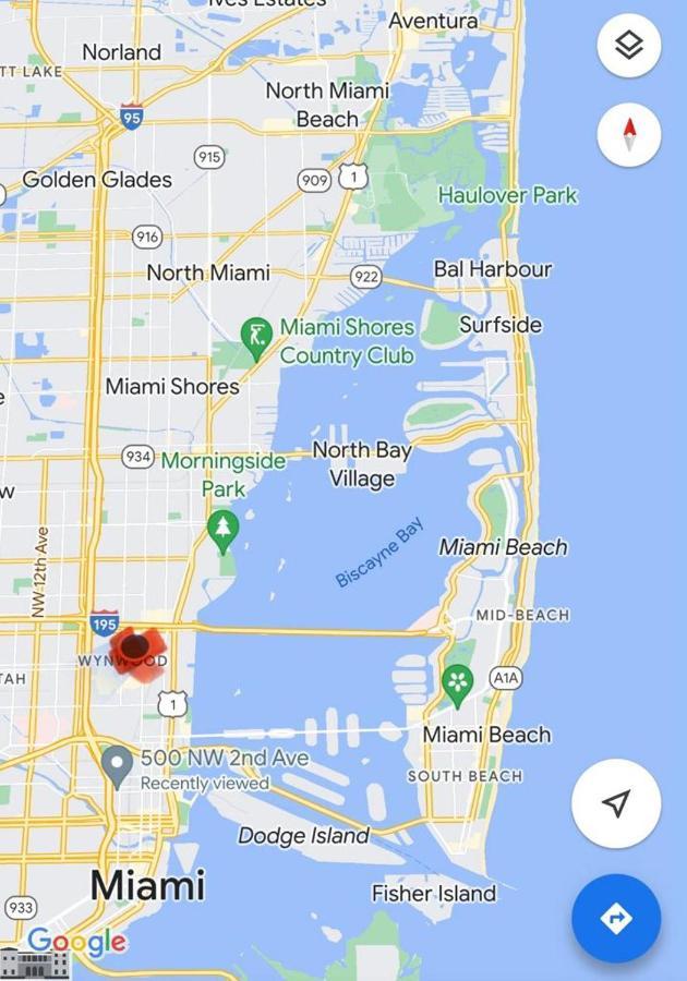 Nice Queen Bedroom - Best Location In Miami - Luggage Storage Service, Parking And Laundry Exterior photo